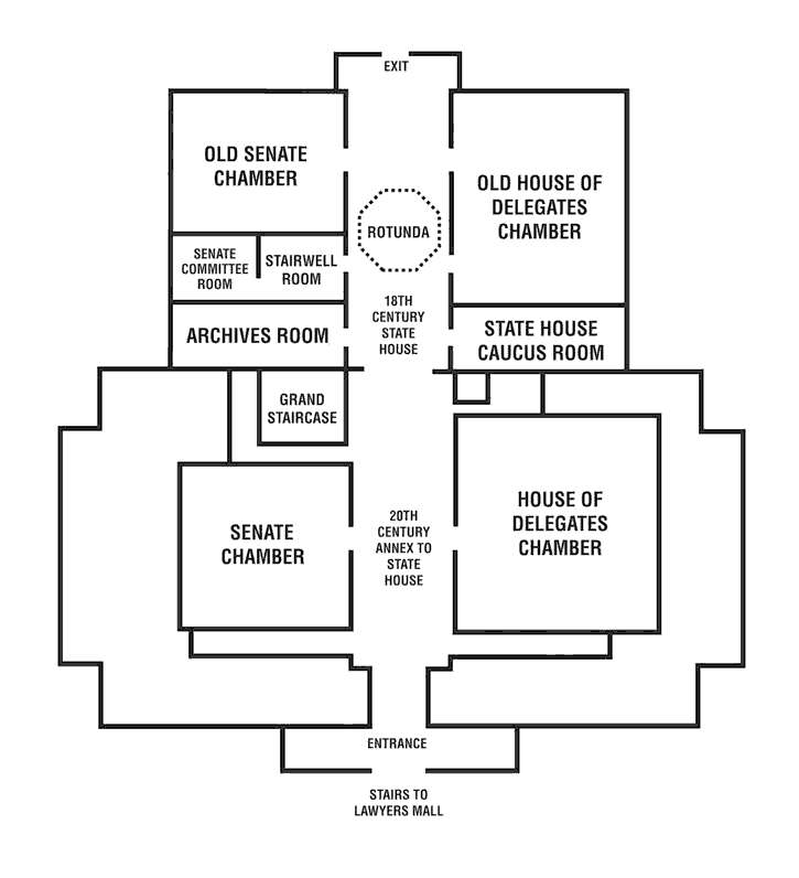 Image of the State House Floorplan