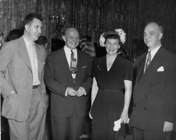 Carlisle Humelsine, William Preston Lane, Dorothy Byron Lane, Philip Perlman