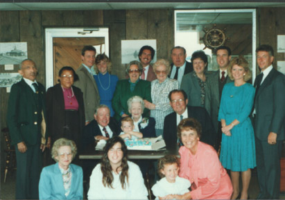 Mrs. Tawes and family, late 1980s