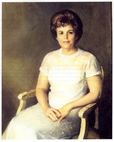 Portrait of Judy Agnew by Cedric B. Egeli, 1972