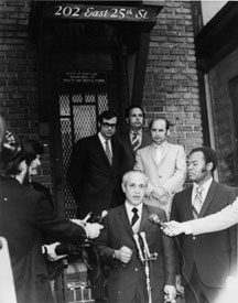 Judge John C. Eldridge with Governor Marvin Mandel, MSA SC 5394-2-1253