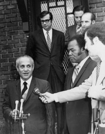 Judge John C. Eldridge with Governor Marvin Mandel, MSA SC 5394-2-1254