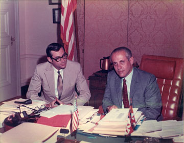 Judge Eldridge and Marvin Mandel, MSA SC 5394-2-1649