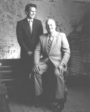 Edwin Warfield III and son (?)
