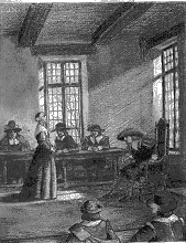 Drawing of Margaret Brent, SPECIAL COLLECTIONS (Tunis Collection)  MSA SC 1480