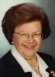 Photography of Senator Barbara Mikulski, Maryland Manual Photo Collection, MSA SC 1198