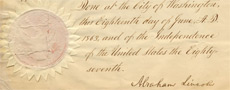 Lincoln pardon
