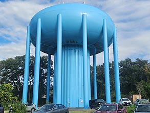 [photo, Water tower, 3700 Mountain Road, Pasadena, Maryland]