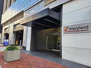 [photo, Department of Human Services, 25 South Charles St., Baltimore, Maryland]