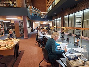 [photo, Search Room, State Archives, Annapolis, Maryland]