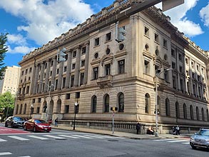 [photo, Clarence M. Mitchell, Jr. Courthouse, Courthouse West, 100 North Calvert St. (view from St. Paul St.), Baltimore, Maryland]