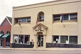 [photo, Former City Hall, 59 East Main St., Frostburg, Maryland]