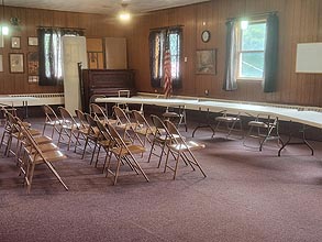 [Meeting Room, Town Hall, Community Building, 104 West Centre St., Kitzmiller, Maryland]