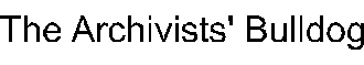 Archives' Bulldog