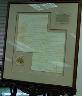 Maryland's Copy of the U.S. Bill of Rights, 1791 &nbsp;&nbsp;&nbsp;&nbsp;&nbsp;&nbsp;&nbsp;&nbsp;&nbsp;&nbsp;&nbsp;&nbsp;&nbsp;&nbsp;&nbsp;&nbsp; Photo by Rob Schoeberlein