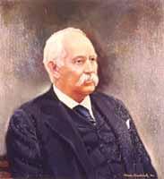 Portrait of John Lee Carroll by Wilson Binebrink