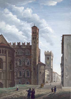 The Piazza of a Town