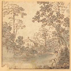 A Chapel Among Trees