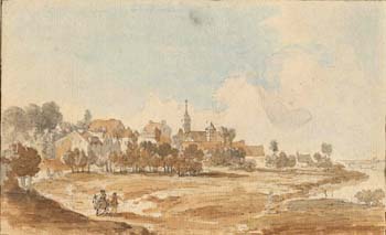 A Village Near a River