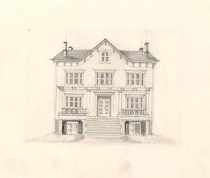House - Front View 