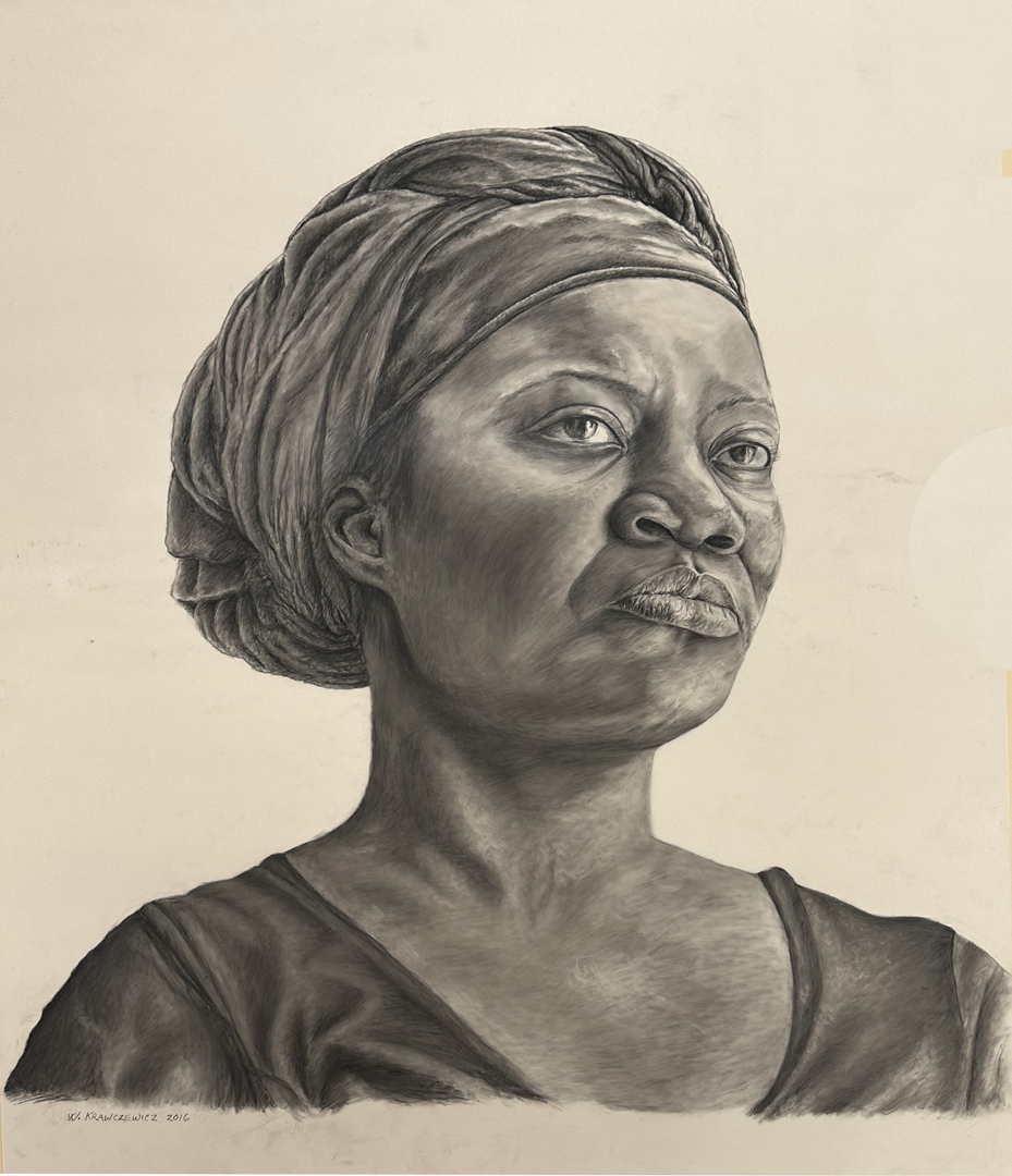 Woman with a Scarf
