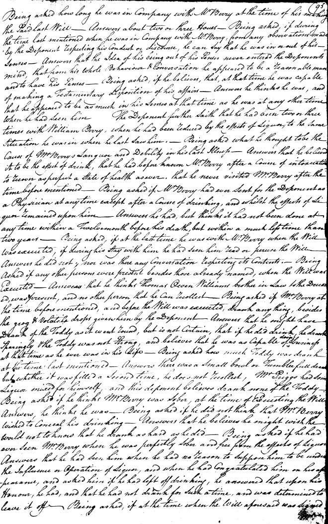 deposition of John Steuart