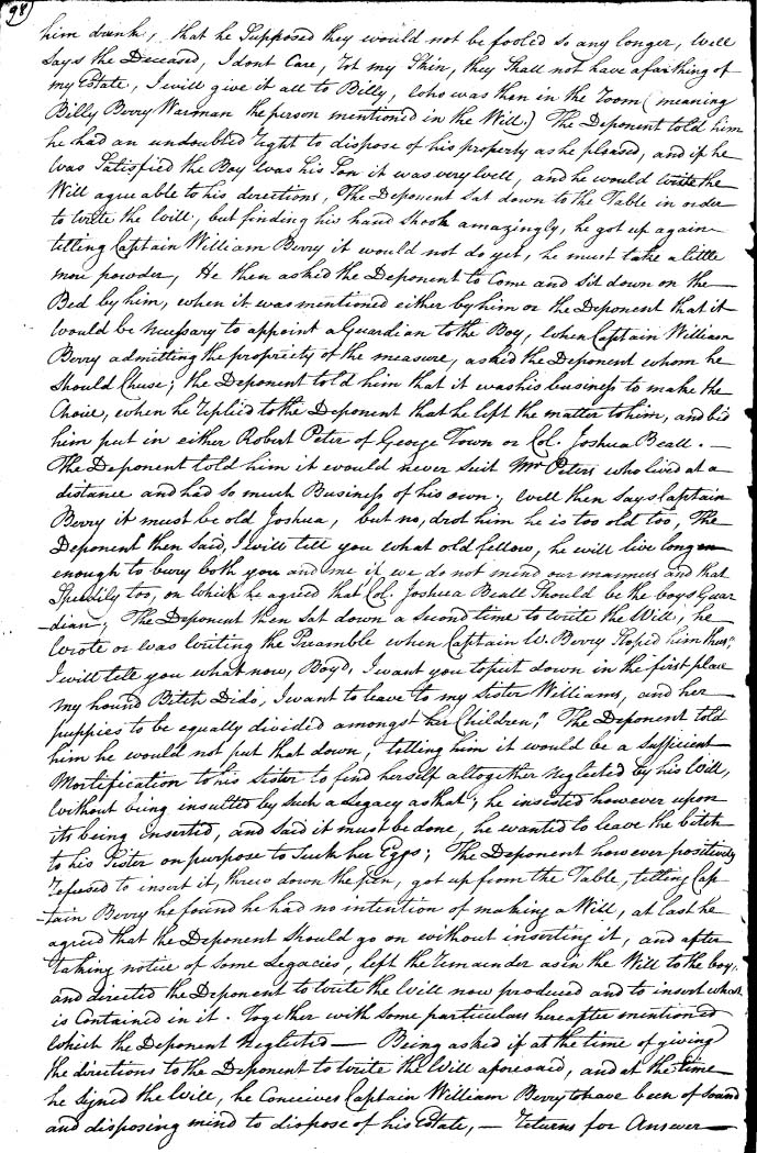 deposition of Archibald Boyd - original