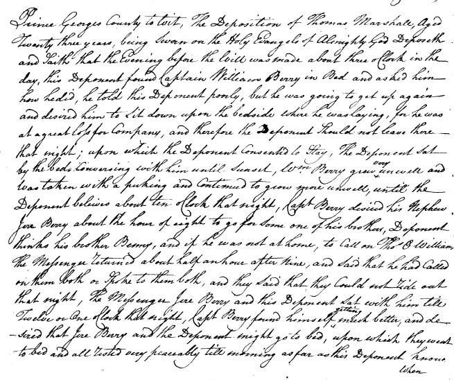 deposition of Thomas Marshall - original