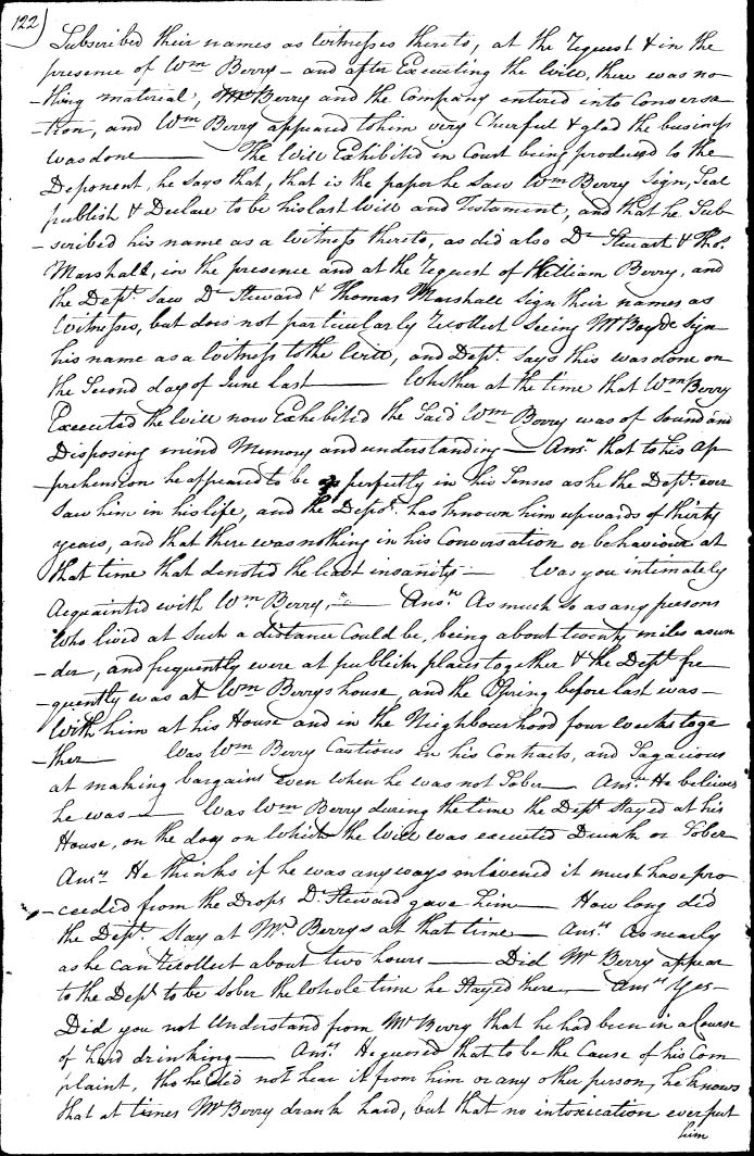 deposition of John Priggs - original