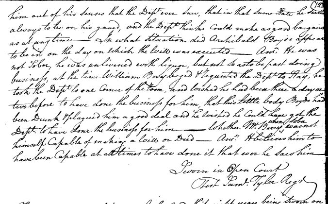 deposition of John Priggs - original