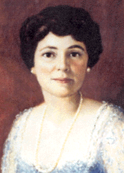 [Picture of Gertrude Johnson Harrington]