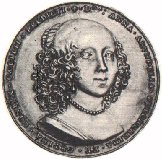 medal showing Anne Arundell's head