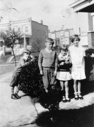 William Donald Schaefer as a youth. MSA SC 4383-B118