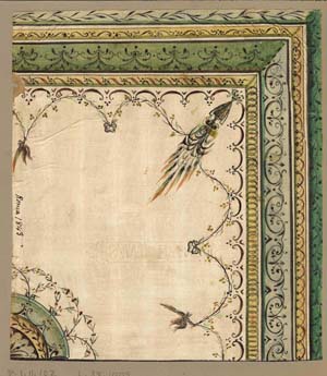 Section of a Ceiling Design