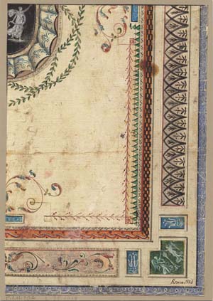Section of a Ceiling Design